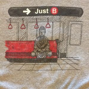 Lightweight Metro Buddha Zip Hoody